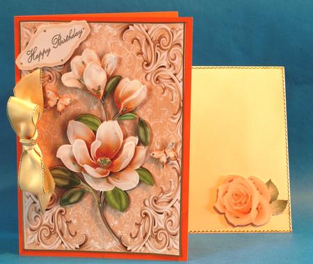 Beautiful Orange Flower Bunch by Bea Stevens
