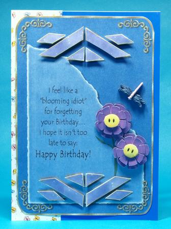 Blooming Idiot Belated Birthday 2 by Bea Stevens