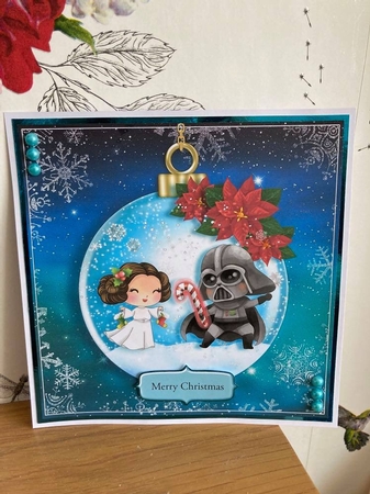 StarWars_Xmas Bauble_Card Front_12 by BECCY WILTON