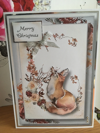 Winter Watercolour - Fox A5 by BECCY WILTON