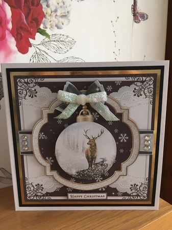 Wildlife Bauble2 Mini Card Kit by BECCY WILTON