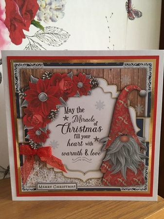 Christmas Gnome2 Quick Card by BECCY WILTON