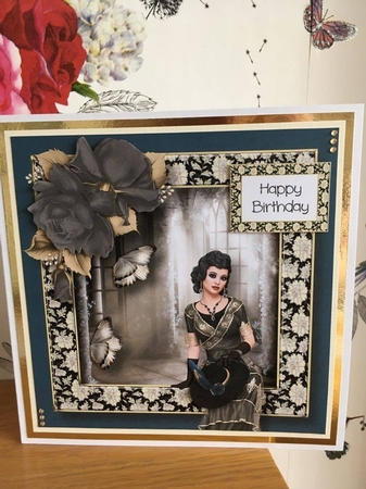 Adorable Adora 8x8 by BECCY WILTON