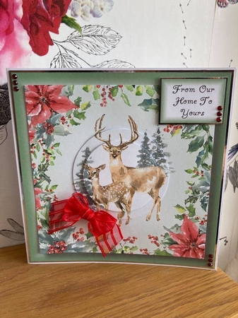 Gorgeous Watercolour Deer by BECCY WILTON