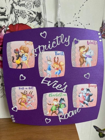 3 Waltz card fronts/toppers by BECCY WILTON