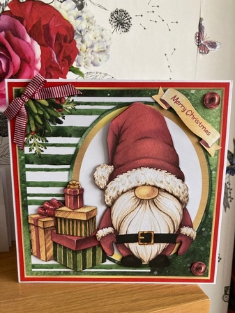 7x7 Mini Kit, Gorgeous Santa Gnome by BECCY WILTON