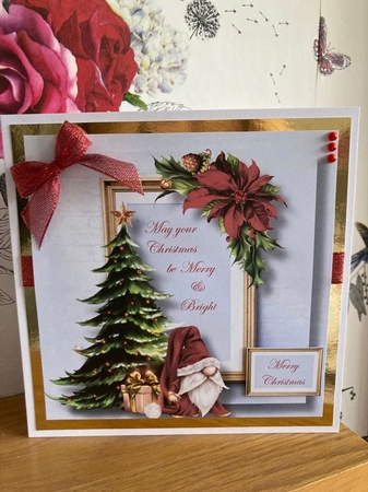 Merry & Bright 8x8 by BECCY WILTON