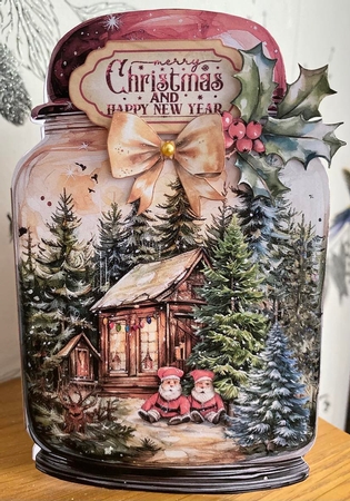 Santa Maison Jars Pink Series Kit-3 by BECCY WILTON