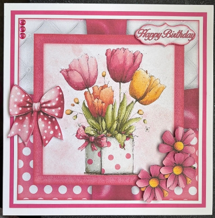 Whimsical Spring Flowers Mini Kit 9 8X8 by BECCY WILTON