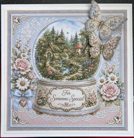 Woodland Wishes Dome Card 1 by BECCY WILTON