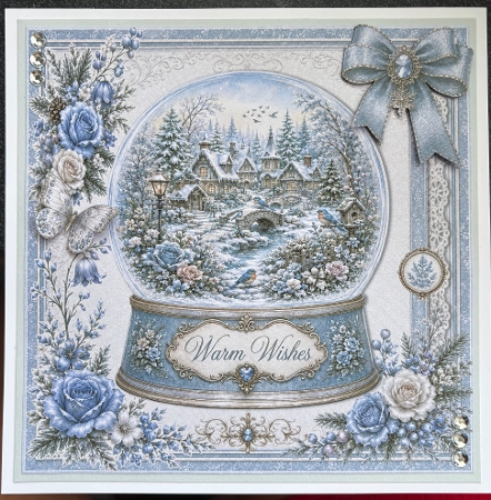 Warm Wishes Dome Card 2 by BECCY WILTON