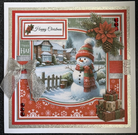 Snowmen 2 Mini Kit 6x6 & 5x7 Cards by BECCY WILTON