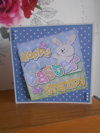 Hoppy Easter Grampy Easter Bunny Boy Felties Shell Corner by BECCY WILTON