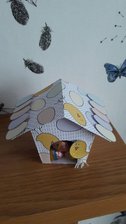 Chicks and Eggs Backing Paper by BECCY WILTON