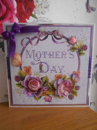 8x8 Beautiful Roses for Mothers Day by BECCY WILTON