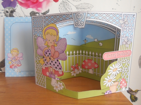 3D Girlz Fiz Fairy's Butterfly Scene It Card Kit by BECCY WILTON