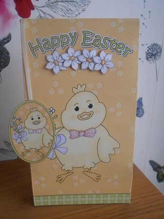 3D Easter Chick Gift Bag Mini Kit by BECCY WILTON