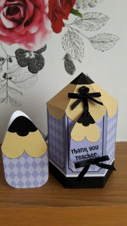 3D Pencil Shaped Treat or Favour Box Mini Kit by BECCY WILTON