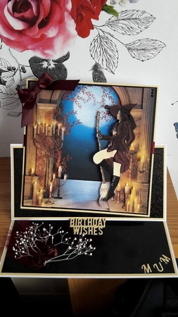 Ancient Magic - Awaiting the Witching Hour 4 + Insert & Tag by BECCY WILTON