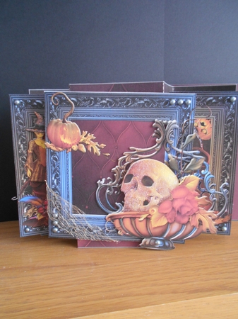 All Hallo's Eve Pop Out Card & Envelope by BECCY WILTON