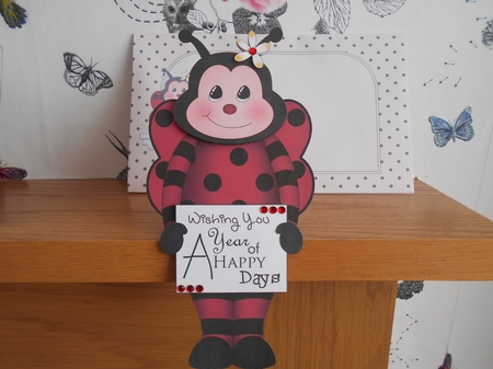 3D on the Shelf Everlasting Calendar Kit - Little Ladybird by BECCY WILTON