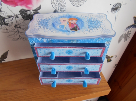 Snowflake Princess & Friends - 3D Drawers by BECCY WILTON
