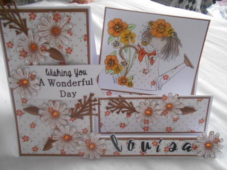 Pretty Dotty Floral A4 Backing Paper - Red by BECCY WILTON