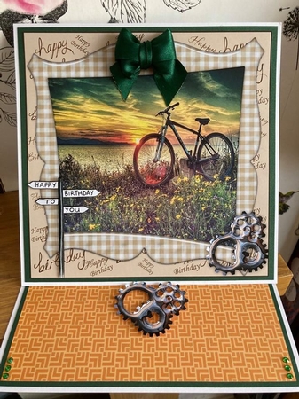CYCLING UNISEX BIRTHDAY by BECCY WILTON