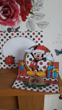Mickey Goes Easel Kit 6 by BECCY WILTON