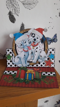 Spots for Christmas Easel Mini Kit.5 by BECCY WILTON