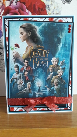 Beauty And The Beast 1 A5 Quick Card by BECCY WILTON