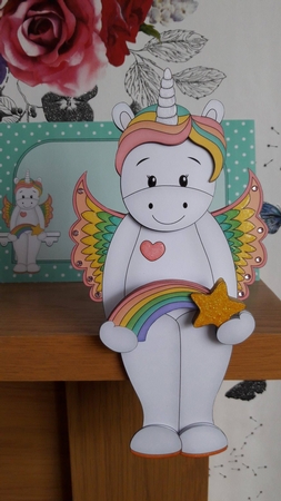Cute Little Unicorn Sparkle by BECCY WILTON