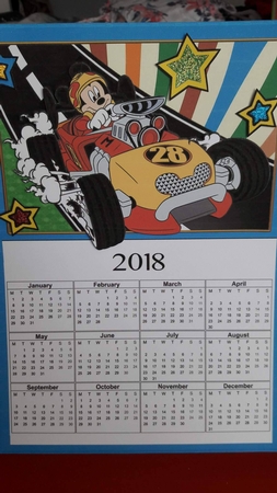 2023 Calendar Mickey Rides Kit.1 by BECCY WILTON