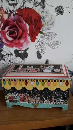 The Night Before Christmas - Ornate Gift Box by BECCY WILTON