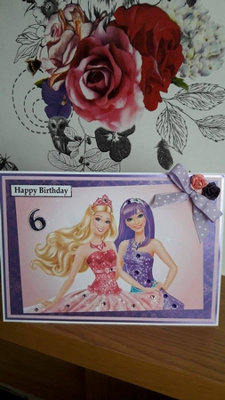 Barbie Quick Card by BECCY WILTON