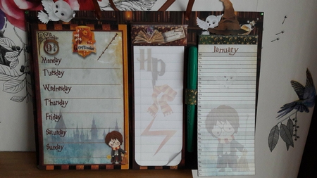 The Boy Magician A4 Organiser/Perpetual Calender by BECCY WILTON