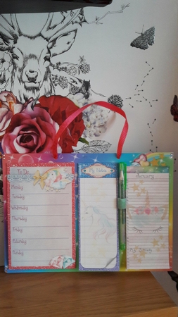 Unicorn Fairy Enchantment A4 Organiser/Perpetual Calender by BECCY WILTON