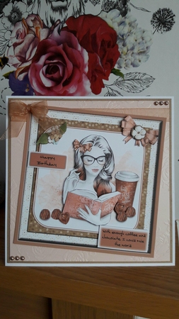 With Coffee and Chocolate I Could Rule The World by BECCY WILTON