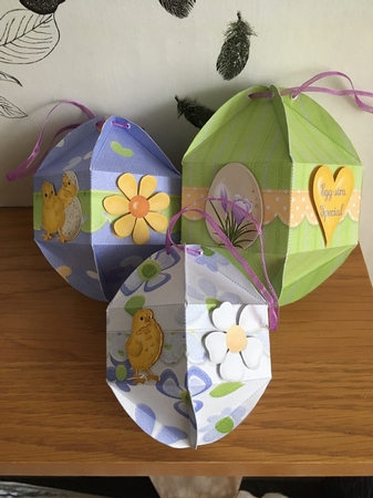 Count your Chickens Easter Egg Favour Boxes by BECCY WILTON