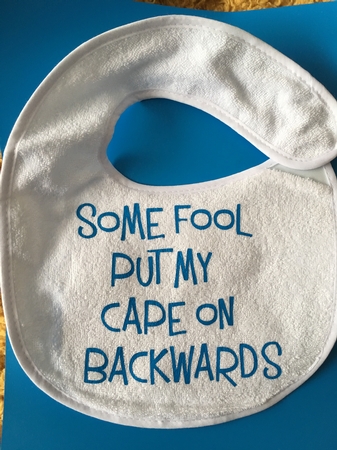 976 Baby Cape Bib by BECCY WILTON