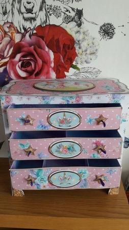 Dancing with Unicorns - 3D Drawers by BECCY WILTON