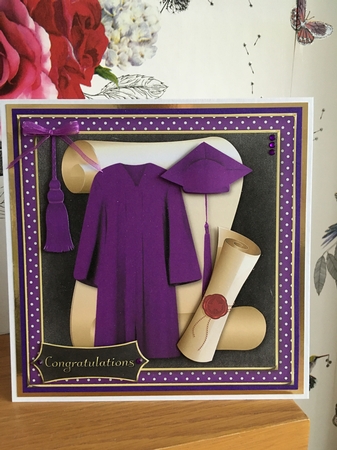 Graduation Cap and Gown 3 by BECCY WILTON