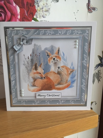 Forest Folk Card Front 3 by BECCY WILTON