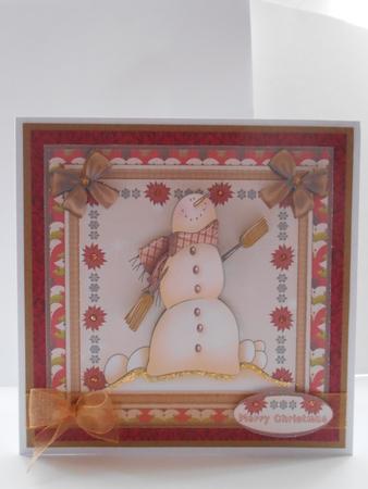 Country Christmas Cardtopper Kit 510 by BECCY WILTON