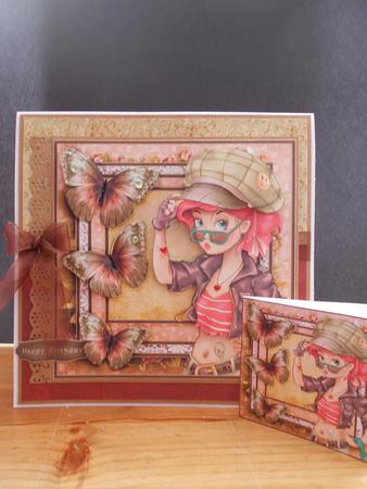 Cardtopper the Rebel 557 by BECCY WILTON