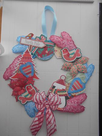 Winter Wonderland Design a 3D 8" x 8" Wreath by BECCY WILTON