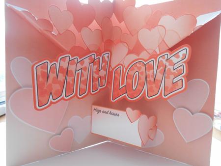 Valentine Comic Pop Up by BECCY WILTON
