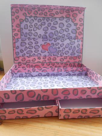 3D Animal Print Top Drawer Gift Set Kit by BECCY WILTON
