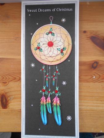 Sweet Dreams of Christmas Dreamcatcher by BECCY WILTON