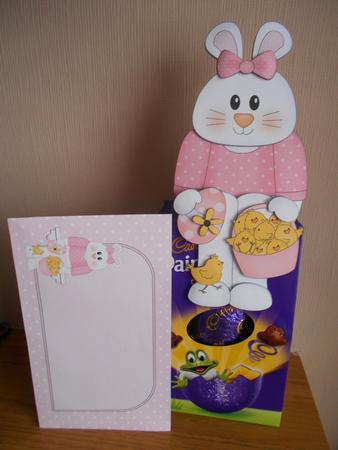 3D on the Shelf Card Kit - Easter Bunny's Chick Basket & Egg by BECCY WILTON